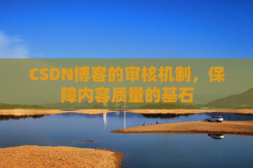 CSDN博客的审核机制,保障内容质量的基石